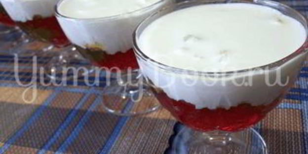 желейный десертик