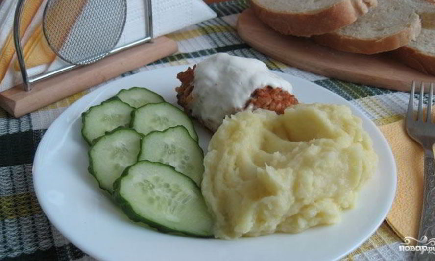 Рецепт детского картофельного пюре