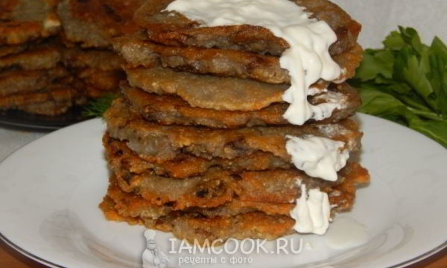 Рецепт драников с грибами