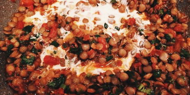 гарнир из чечевицы по-азиатски