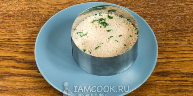 гарнир из кускуса с помидором