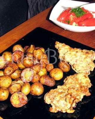 Гарнир из мелкого картофеля