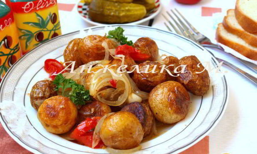 Рецепт гарнира из молодого картофеля