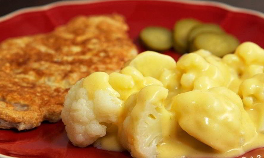 Рецепт гарнира из цветной капусты