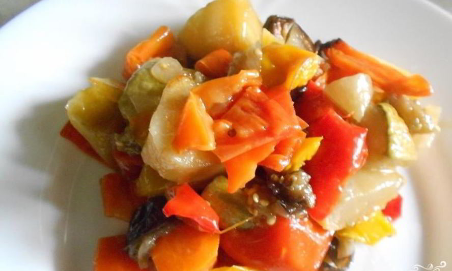 Рецепт гарнира к индейке в духовке