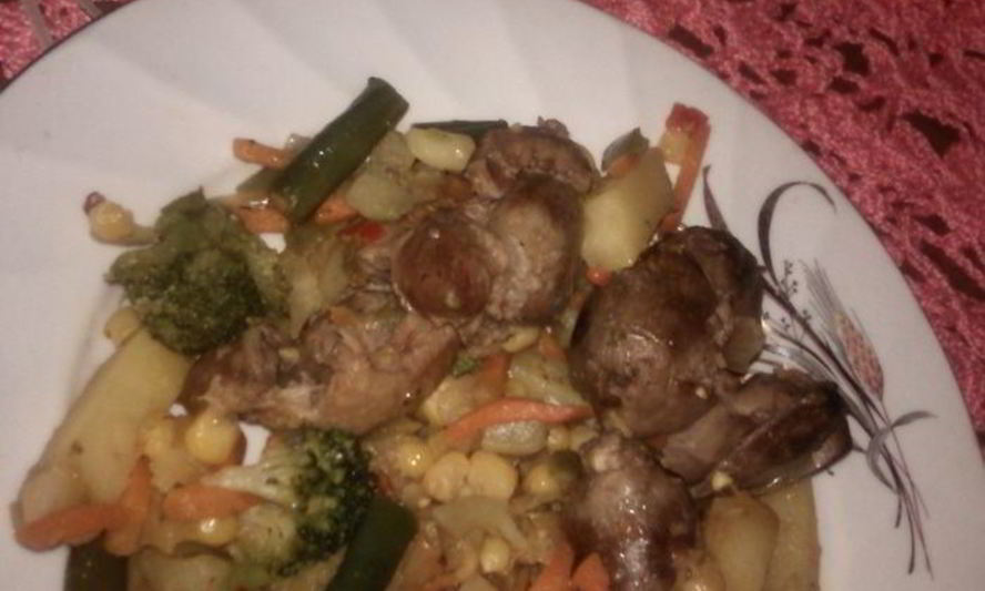 Рецепт гарнира овощной