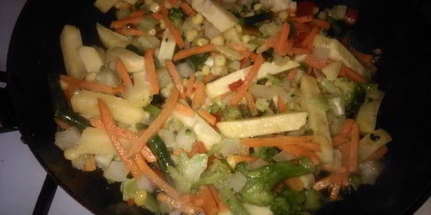 гарнир овощной