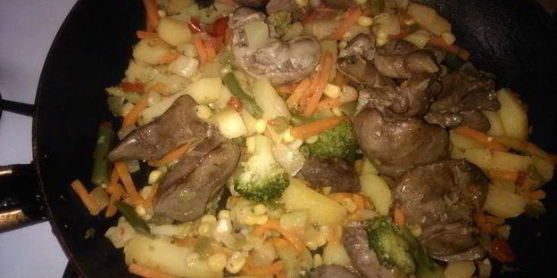 гарнир овощной