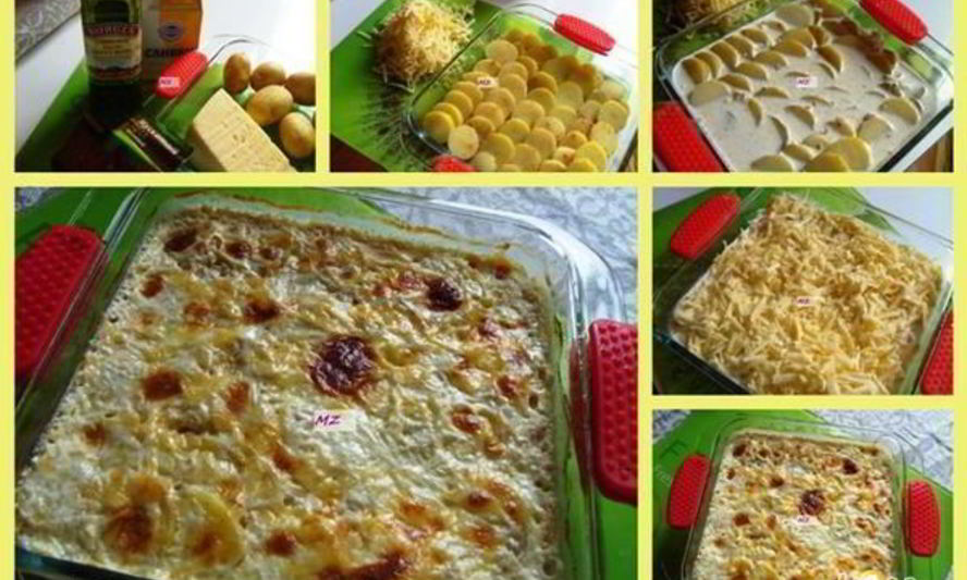 Рецепт картофеля гратен