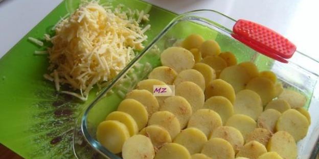 картофель гратен