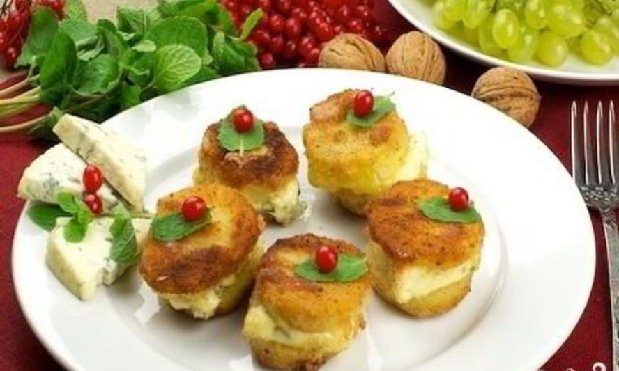 Рецепт картофеля и сыр с плесенью