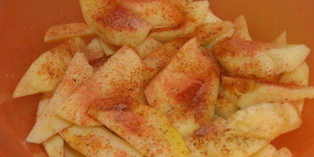 картофель печеный с паприкой