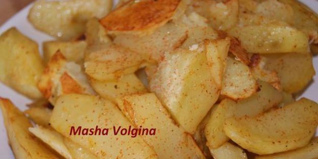 картофель печеный с паприкой