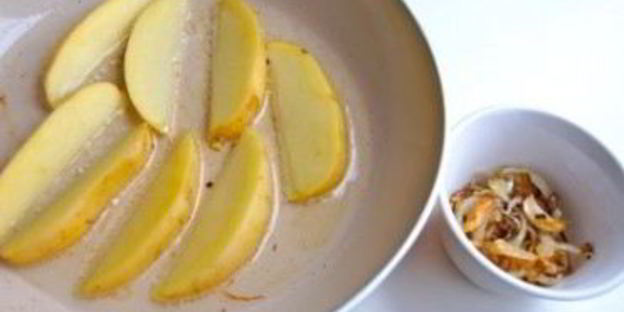 картофель по-деревенски дольками