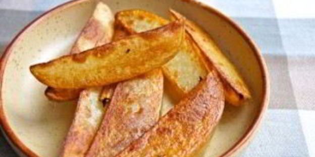 картофель по-деревенски дольками