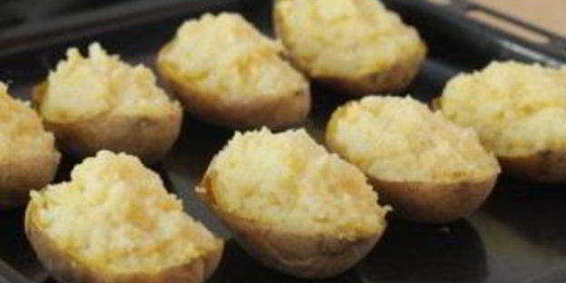 картофель с брокколи в духовке