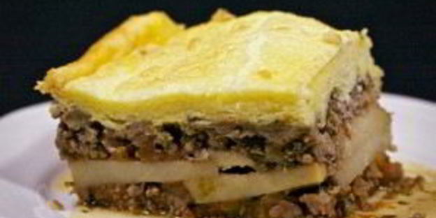 картофель с фаршем в духовке