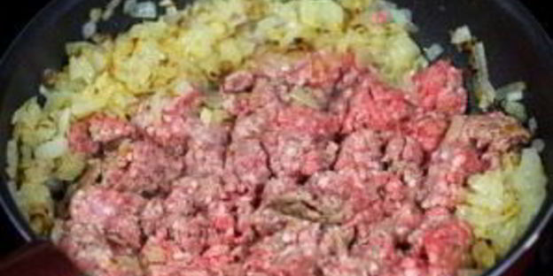 картофель с фаршем в духовке