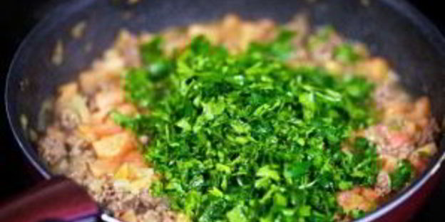 картофель с фаршем в духовке