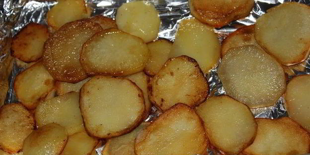 картофель с горгонзолой