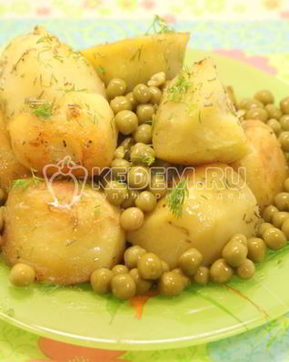 Картофель с розмарином