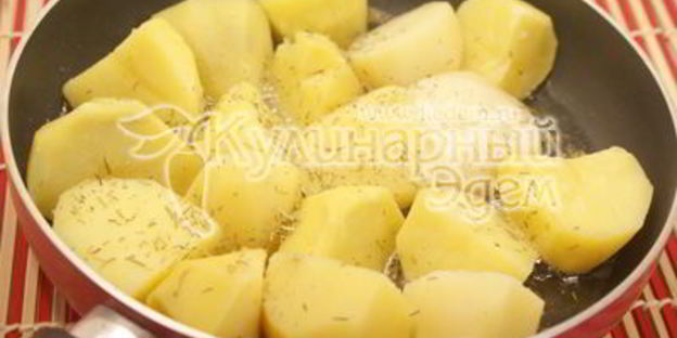 картофель с розмарином