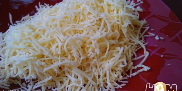 картофель с ветчиной и сыром