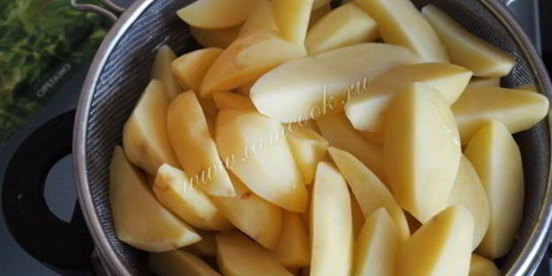 картофель в горчичном соусе