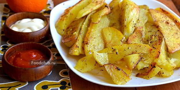 картофель в рукаве