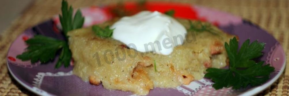 Картофельная бабка в духовке