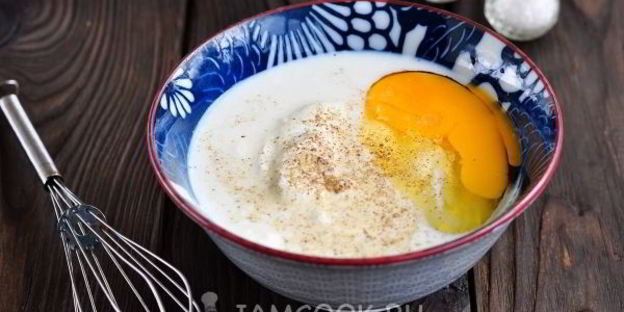 картошка в сметане с сыром в духовке