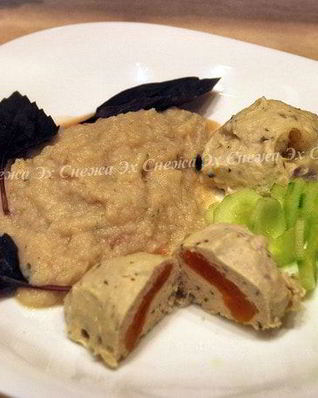 Пюре из цветной капусты с чили