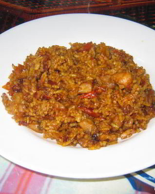 Рис делаем дома