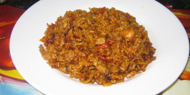 рис делаем дома