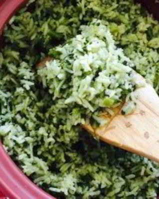 Рис с брокколи