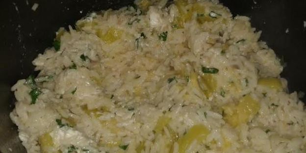 рис с кабачками и фетой