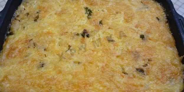 рис с куриной грудкой и овощами в духовке