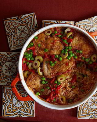 Рис с курицей