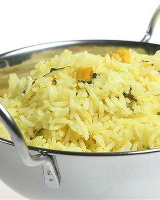 Рис с лимоном и мятой