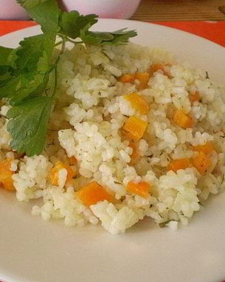 Рис с морковкой в мультиварке