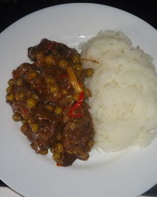 Рис с мясом