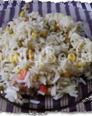 Рис с овощами и свининой