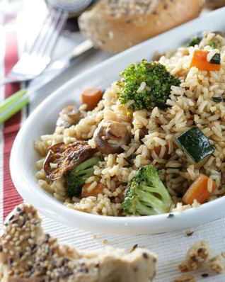 Рис с овощами