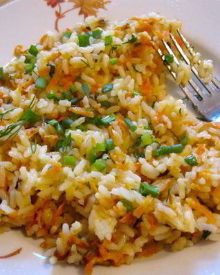 Вегетарианский жареный рис
