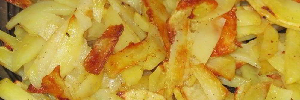 Вкуснейшая жареная картошка