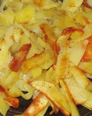 Вкуснейшая жареная картошка