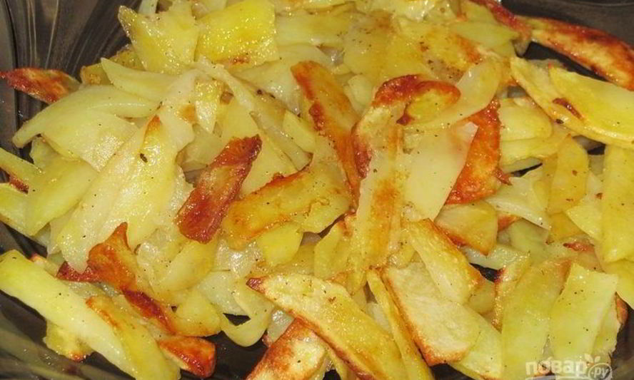 Рецепт вкуснейшей жареной картошки