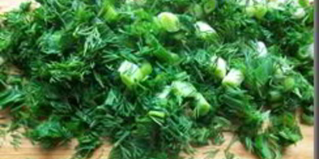 жареная картошка с куриным филе