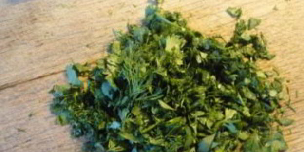 жареная картошка с сушеными грибами