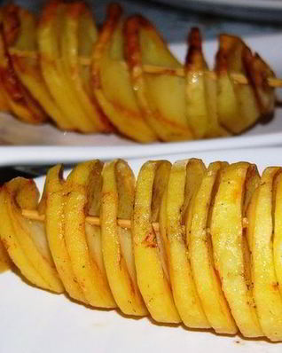 Жареная картошка Спиралька
